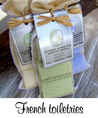 Durance French toiletries