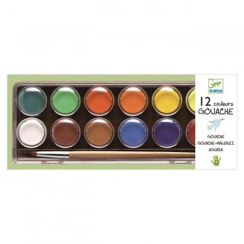 12 Classic Colour Palette - Djeco