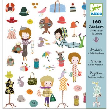 Stickers Little Fashion House - Djeco