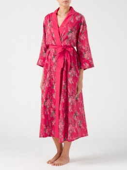Gabrielle Parker long kimono style dressing gown