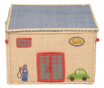 Rice Garage Toy Basket - Small
