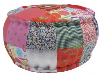 Kids Mini Patchwork Pouffe