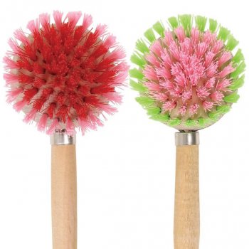 Wooden Dish Brush - Assorted Colours