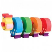 Caterpillar Eraser Set