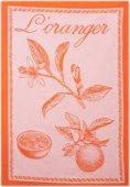 Coucke tea towel - L'Oranger