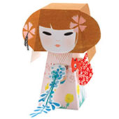 Paper Toys Kokeshi - Djeco