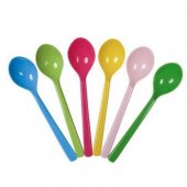 Melamine Short Spoons - Assorted Colours