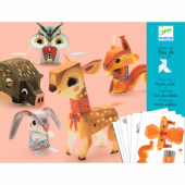 Paper Toys pretty wood