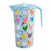 Melamine Jug - Hen print