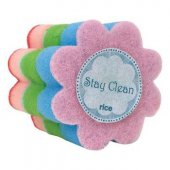 Flower Shaped Sponges - Set of 3