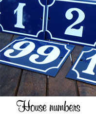 House numbers