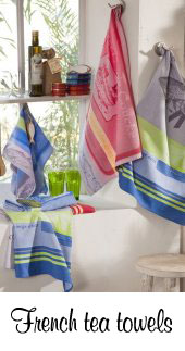 French tea towels