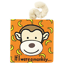 Jellycat If I were a monkey board book