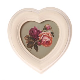 Antique heart frame