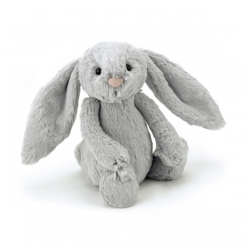 Jellycat small bashful silver bunny