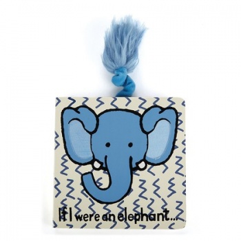 Jellycat If I Were An Elephant Board Book.