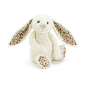 Jellycat medium cream blossom bunny