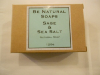 Be Natural  Sage and Sea Salt soap