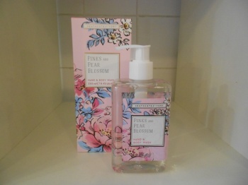 Pinks and Pear Blossom hand and body wash