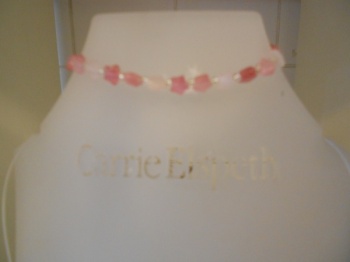 Carrie Elspeth pink star bracelet