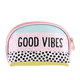 Good Vibes Cosmetics Bag.