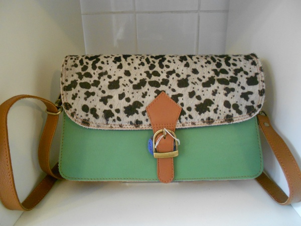 Animal print satchel sales handbags