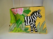 Yellow Zebra Purse