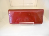 Red Glossy patent Purse
