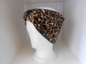 Leopard Print Velvet Headband