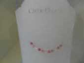 Carrie Elspeth Pink Star Necklet