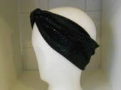 Black Sparkle Headband