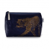 Catseye leopard make up bag