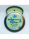 Be Natural soy wax candle- Spiced Apple Strudel.